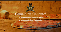 Desktop Screenshot of elcantonpizza.com